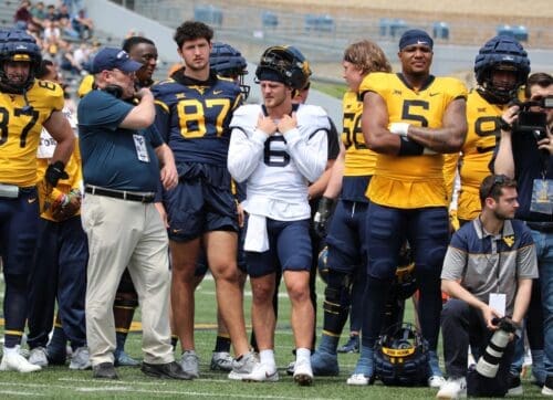 WVU Football Garrett Greene, Kole Taylor, Sean Martin