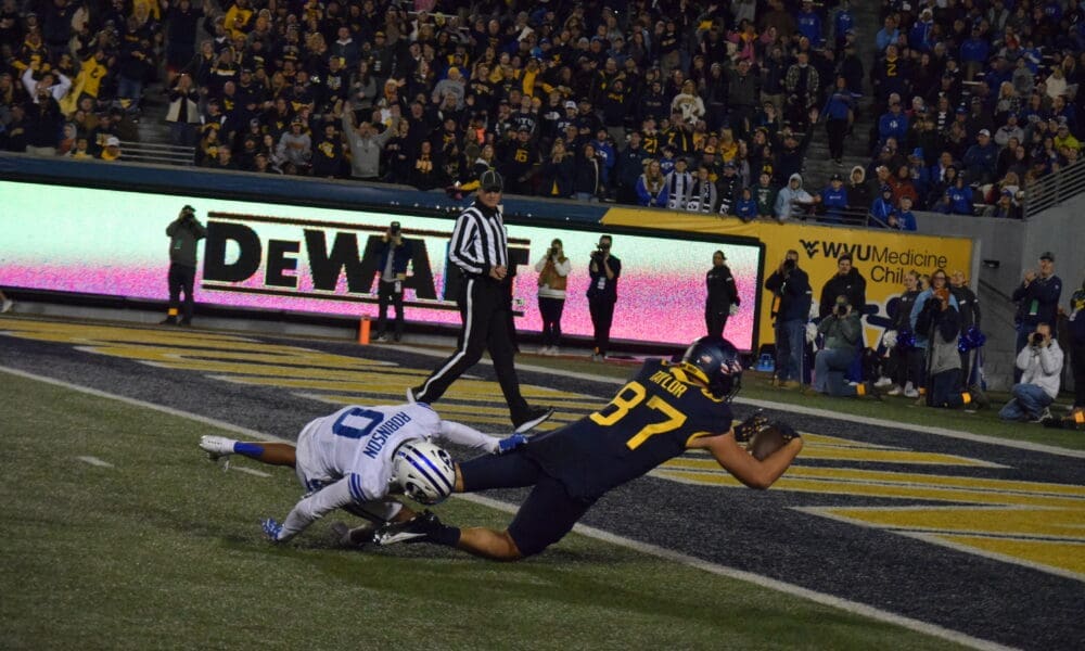 WVU Football TE Kole Taylor