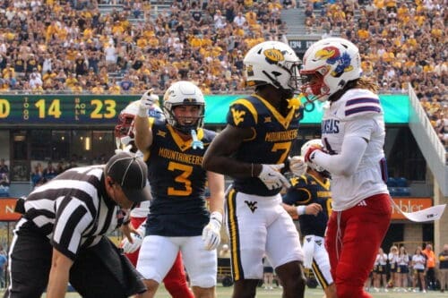 WVU Football WR Hudson Clement