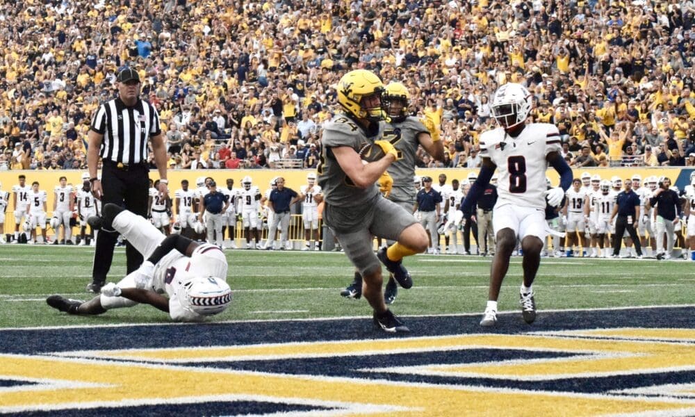 WVU Football WR Hudson Clement