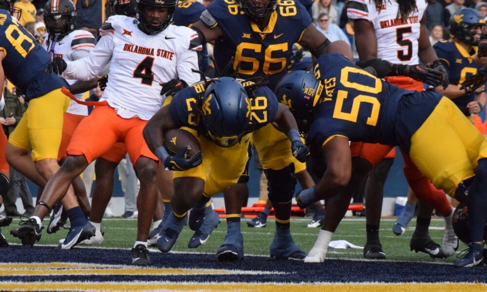 WVU Football RB Justin Johnson