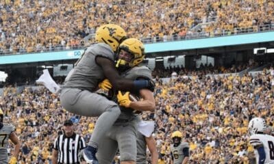 WVU Football Touchdown Celebration