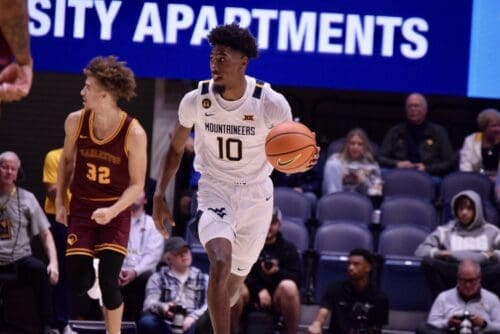 WVU Basketball Sencire Harris