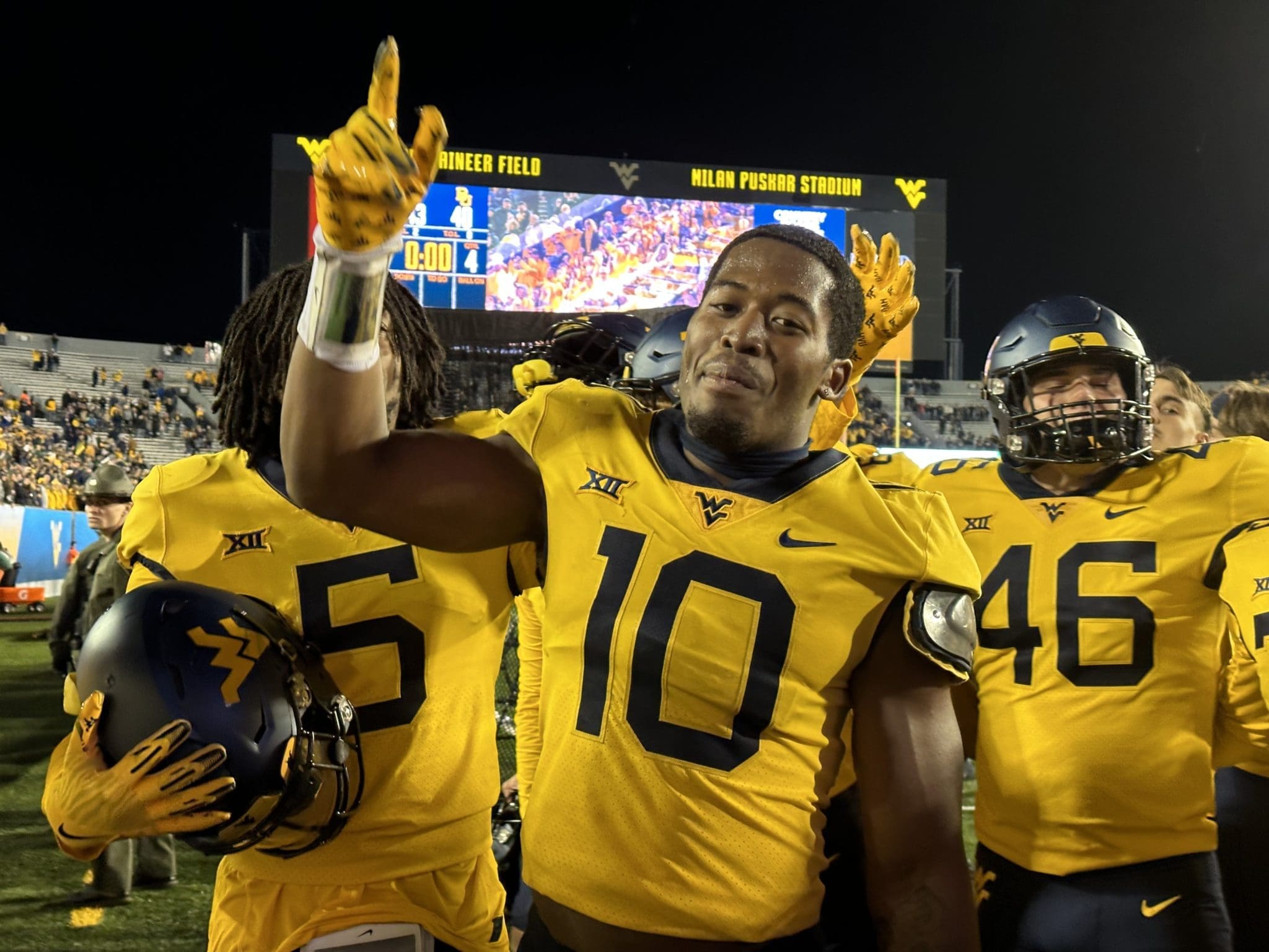 WVU Football LB Jared Bartlett