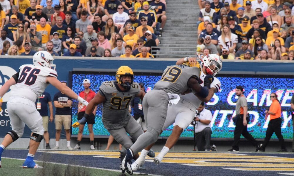 WVU Football LB Trey Lathan