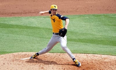 WVU Baseball pitcher Kade Strowd