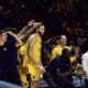 West Virginia Basketball bench