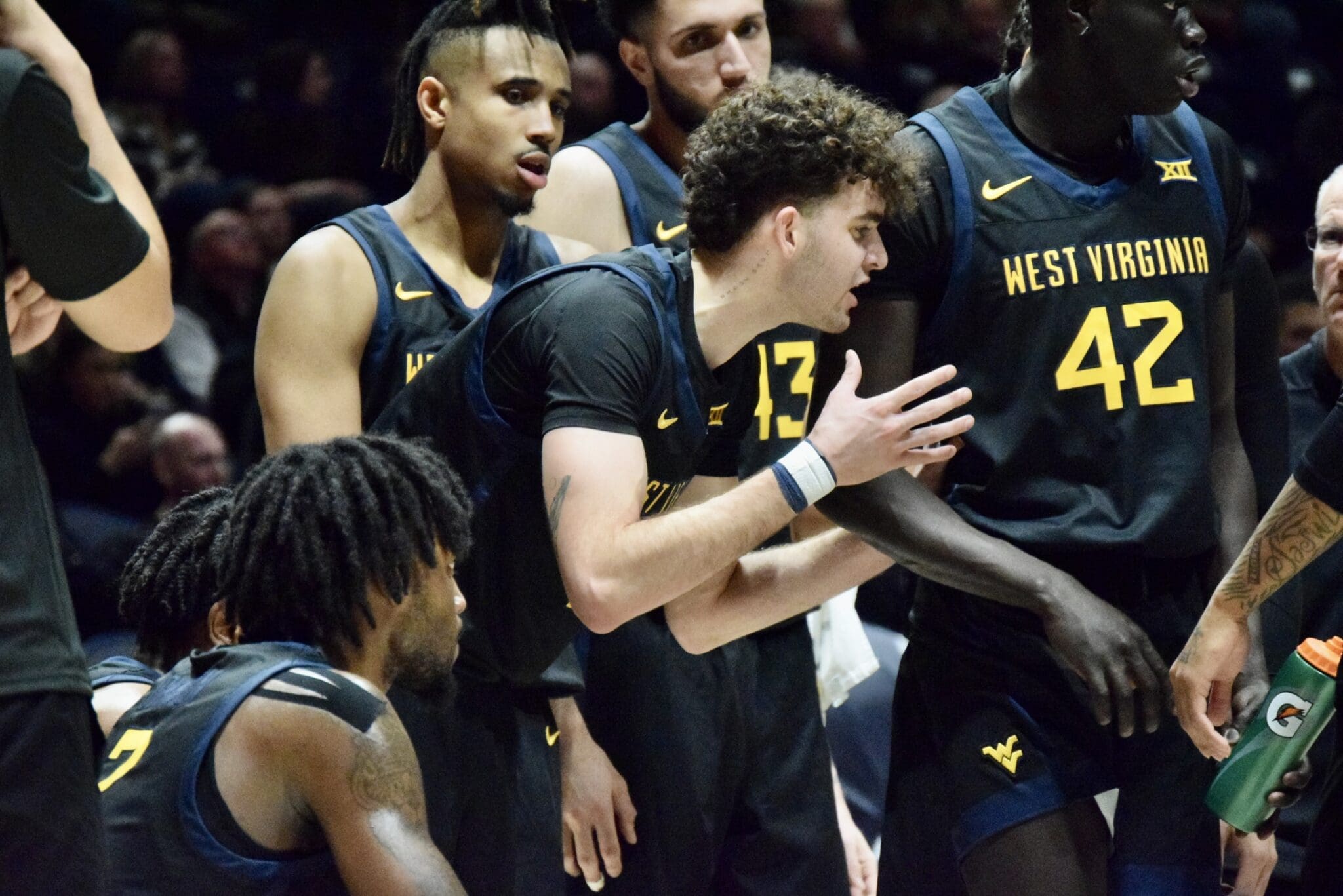 WVU Basketball Ofri Naveh