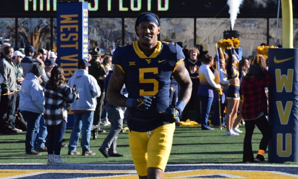 WVU Football WR Devin Carter on Senior Day
