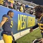WVU Football Devin Carter and Davoan Hawkins