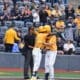WVU Baseball celebrating