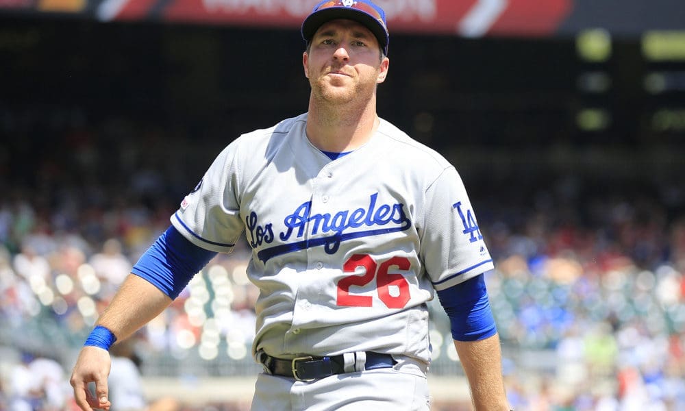 Jedd Gyorko with Dodgers