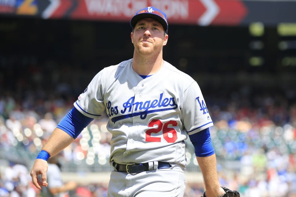 Jedd Gyorko with Dodgers