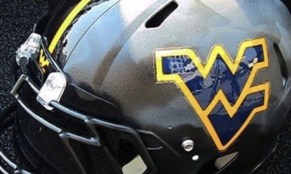 WVU Black Helmet