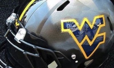 WVU Black Helmet