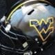 WVU Black Helmet