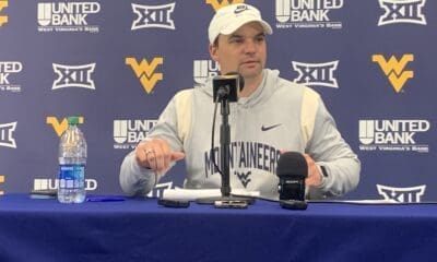 WVU football head coach Neal Brown