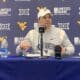 WVU football head coach Neal Brown