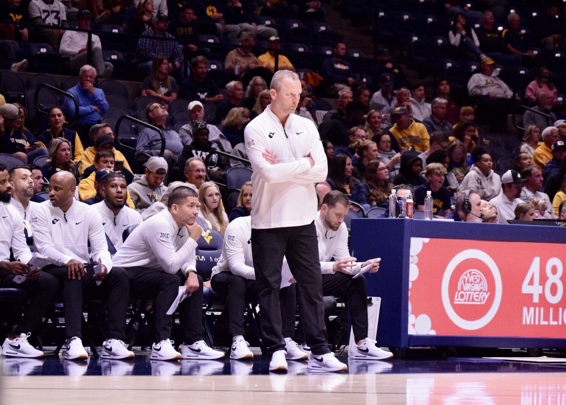 WVU Head Coach Darian DeVries