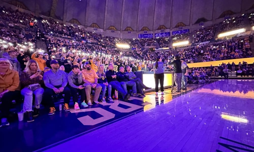 WVU fans at Coliseum