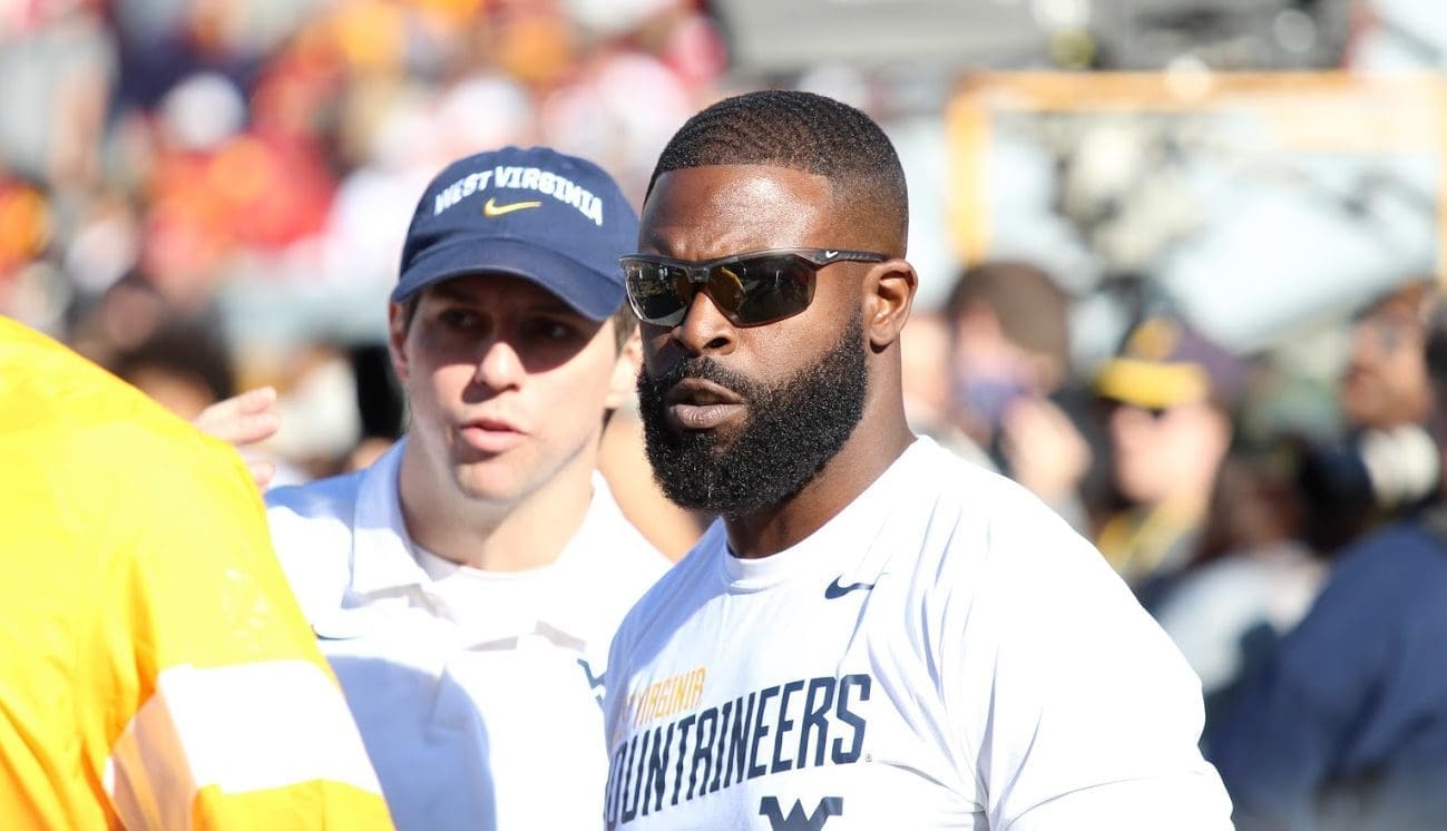 WVU Football coach Jahmile Addae