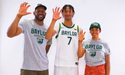 Baylor commit Andre Iguodala II and NBA champion dad