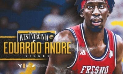 WVU Basketball Center Eduardo Andre