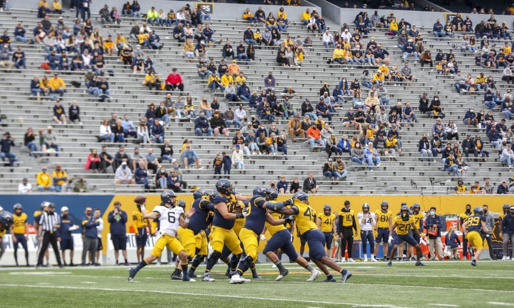 WVU QB Garrett Greene at Spring Game