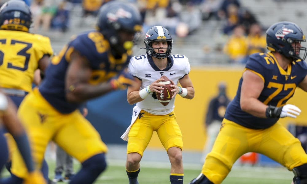 WVU Football QB Garrett Greene at Gold-Blue Spring Game