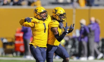 Browns LB Tony Fields with WVU