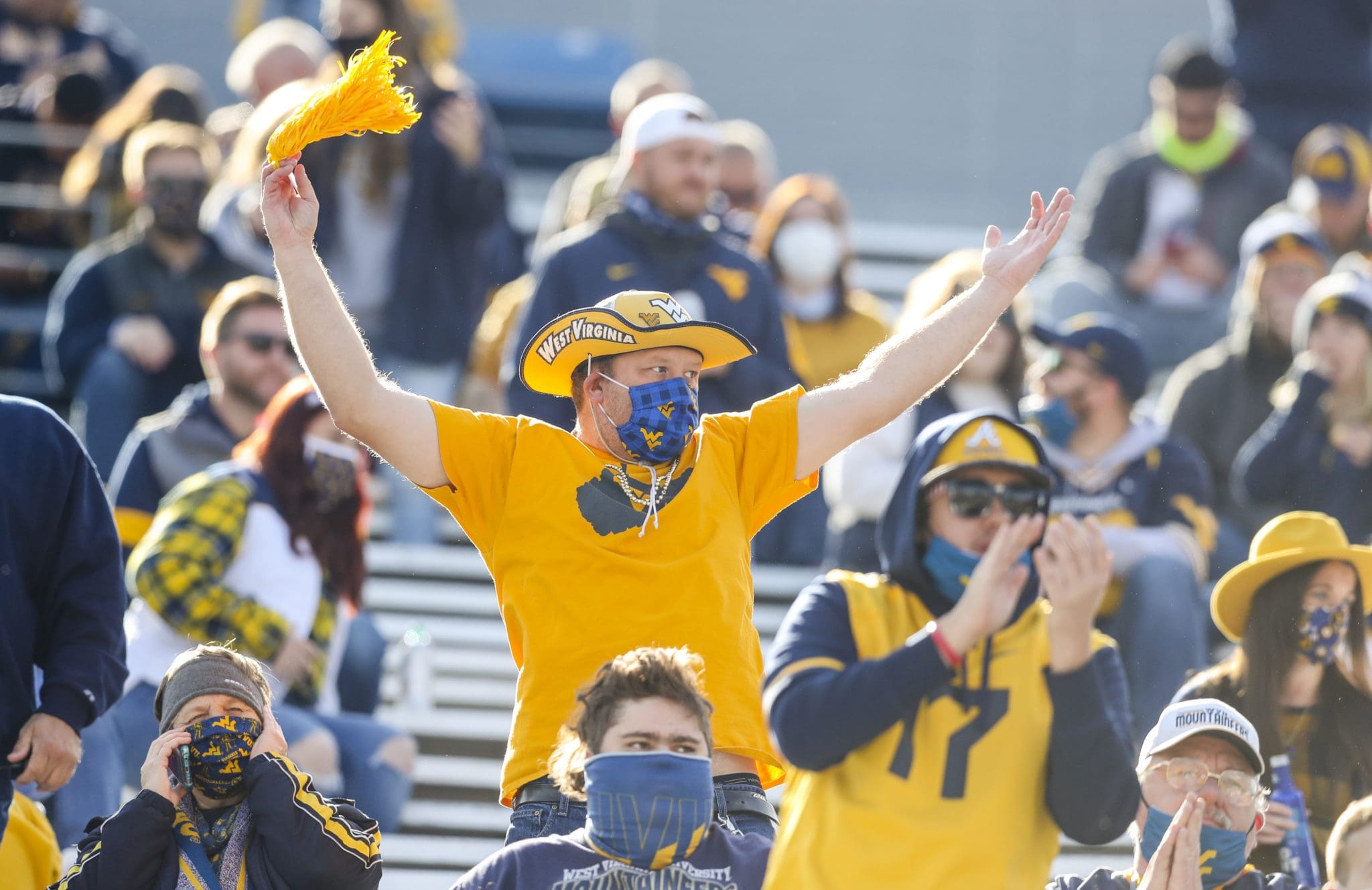 WVU football fans