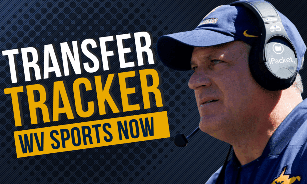 WVU Football Transfer Tracker graphic
