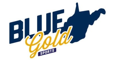 New Blue Gold Sports logo graphic