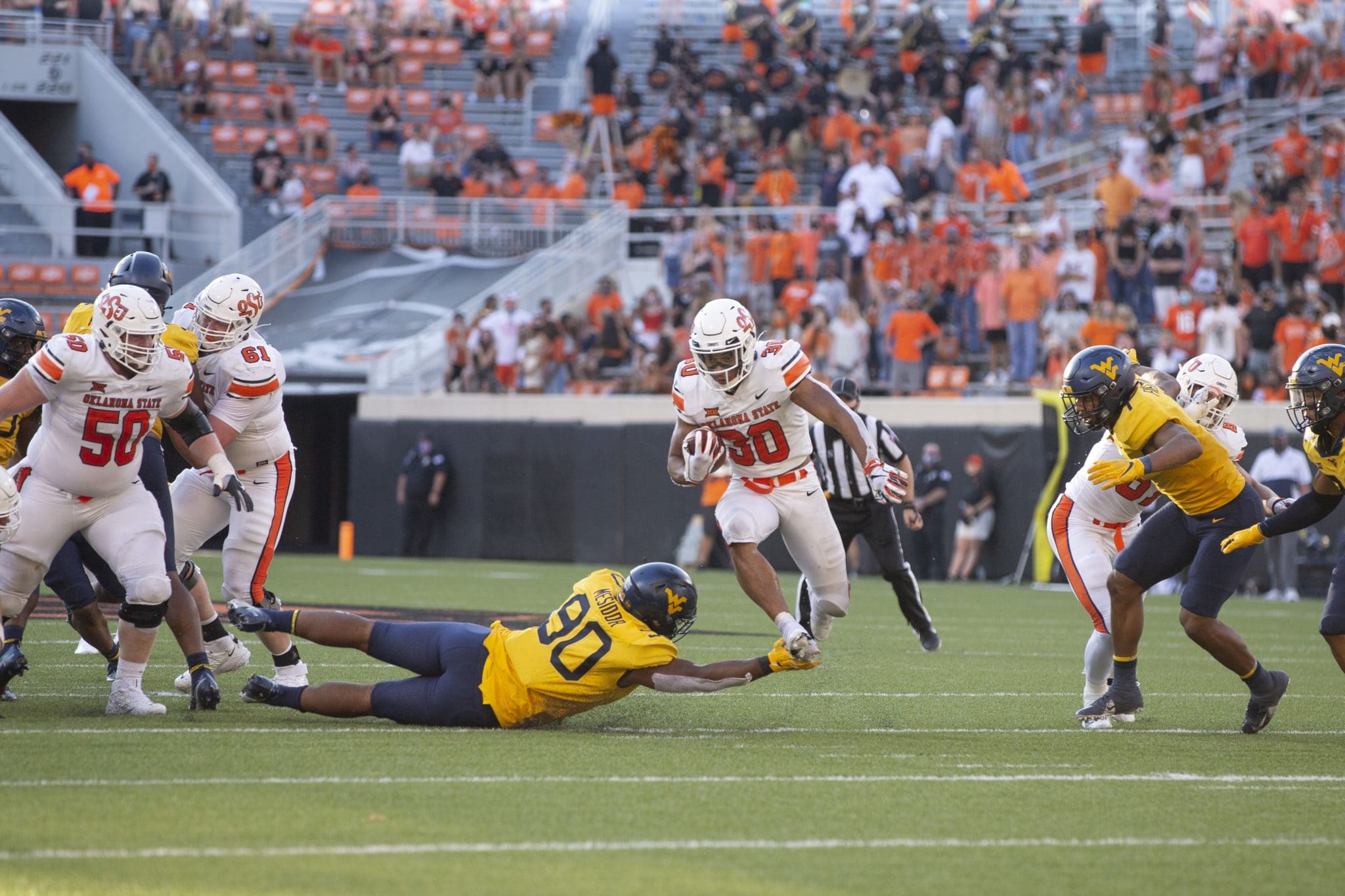 WVU Football against Oklahoma State