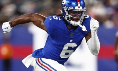 Bryce Ford-Wheaton with Giants