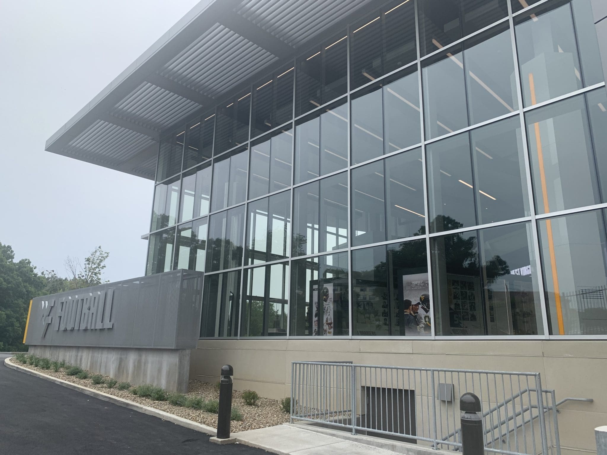 WVU football facility stock