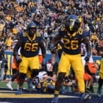 WVU Football Justin Johnson and Ja'Quay Hubbard