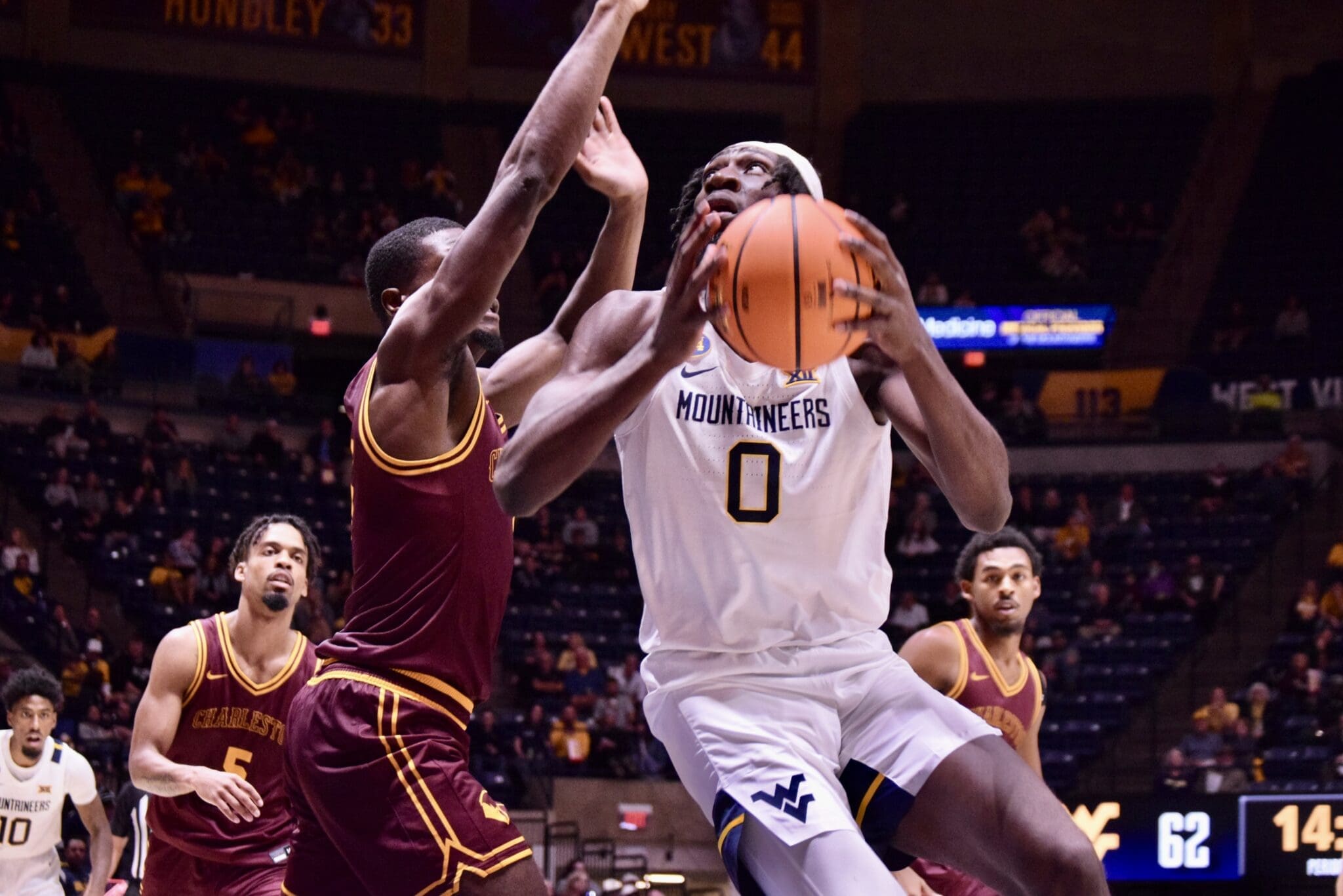 WVU Basketball Eduardo Andre