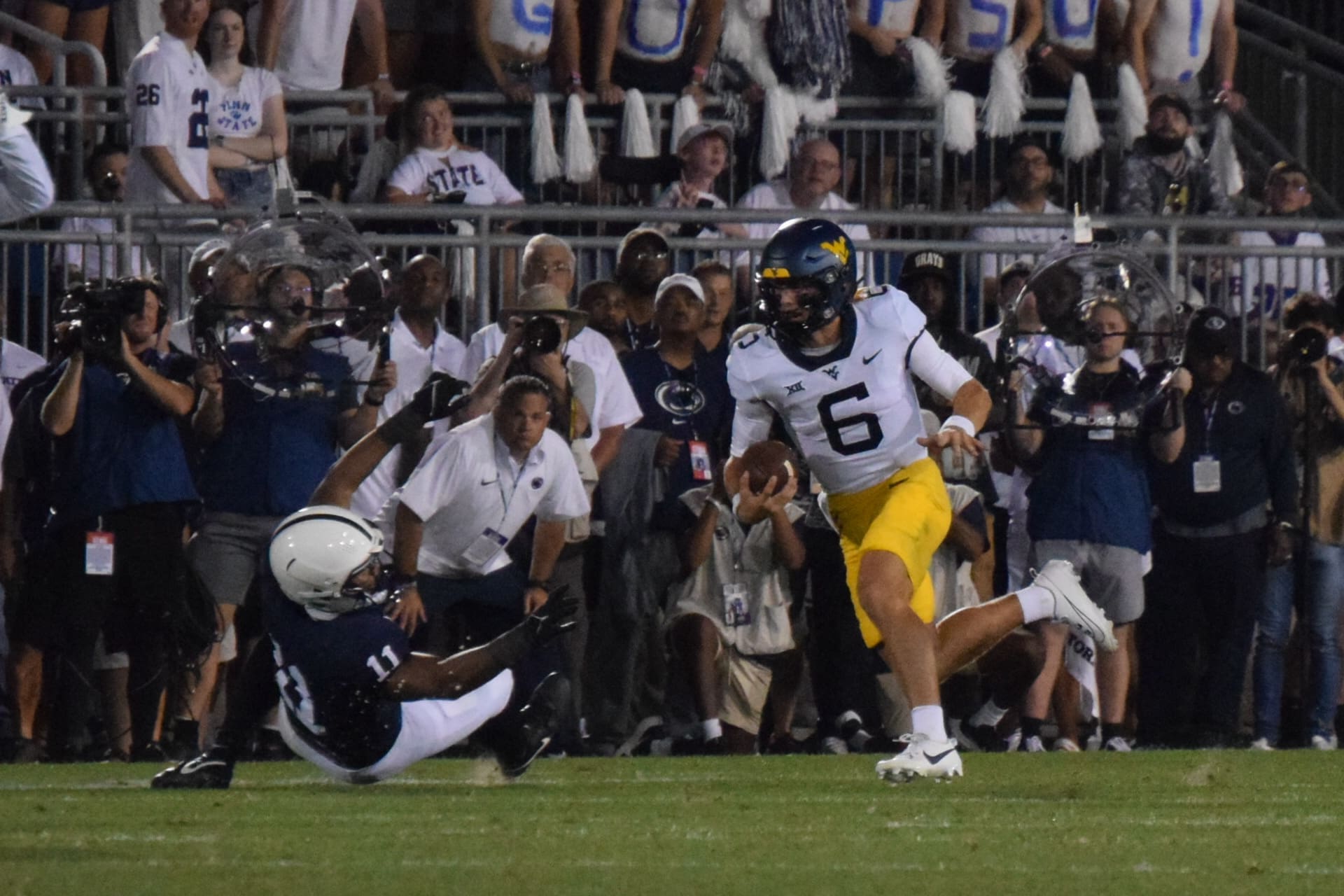WVU Football QB Garrett Greene