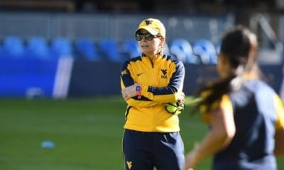WVU women’s soccer HC Nikki Izzo-Brown