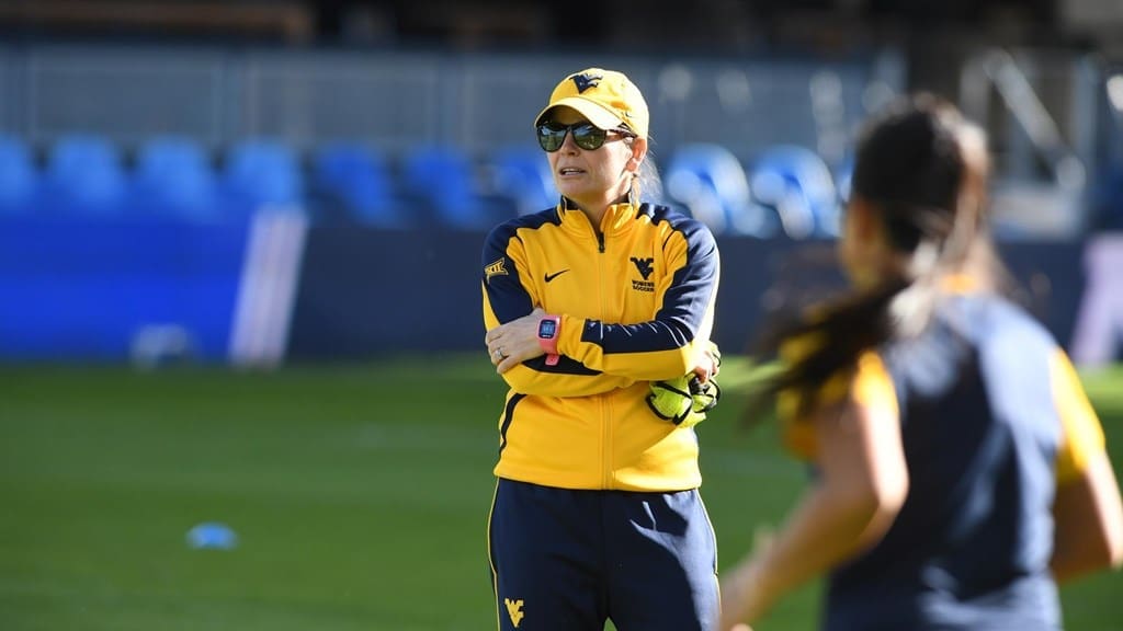 WVU women’s soccer HC Nikki Izzo-Brown