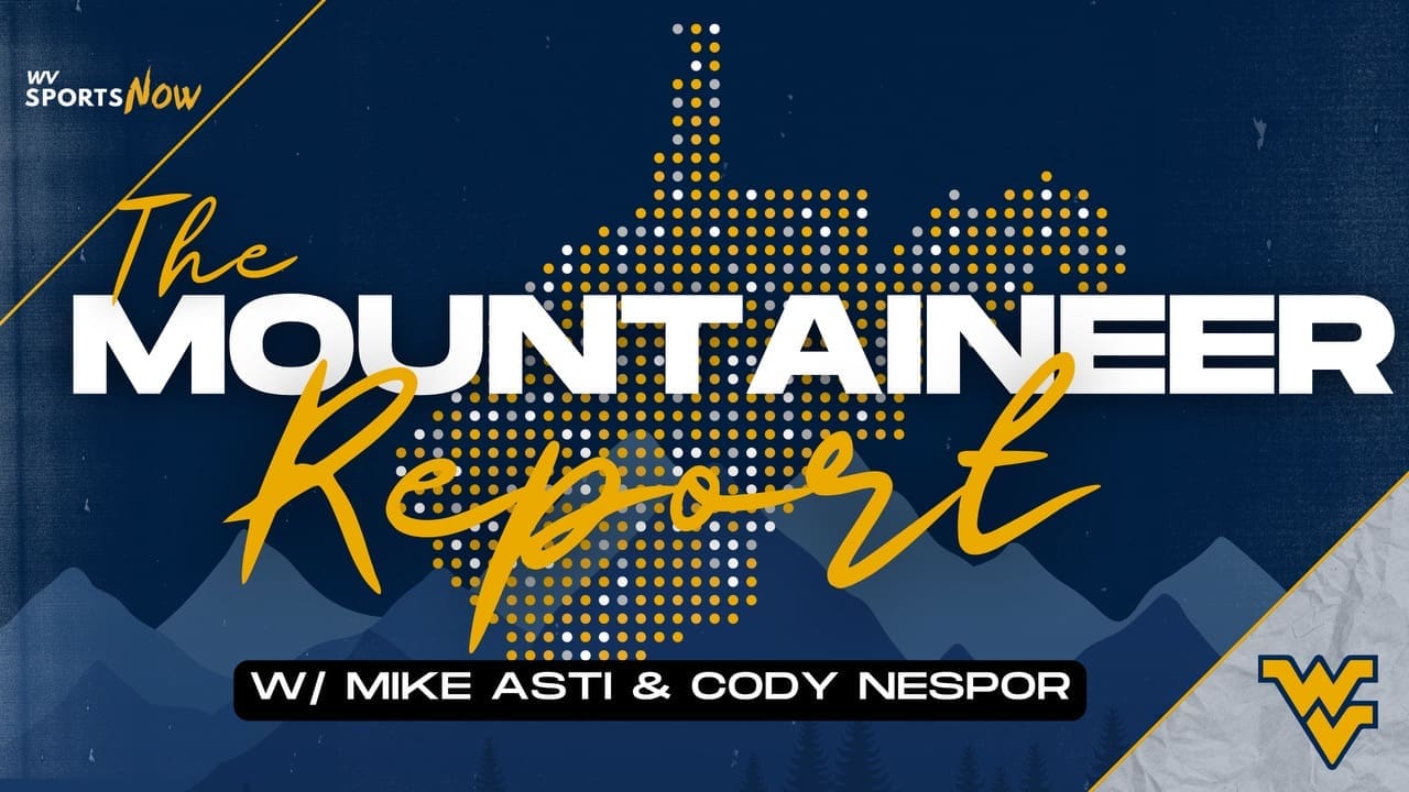 Mountaineer Report graphic with Mike Asti and Cody Nespor