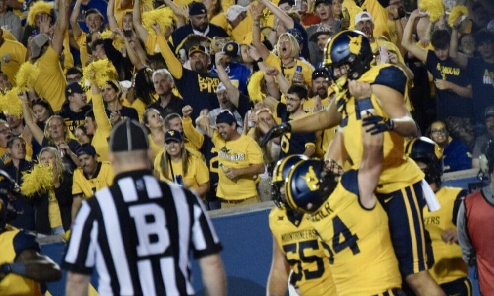 WVU Football TE Kole Taylor TD