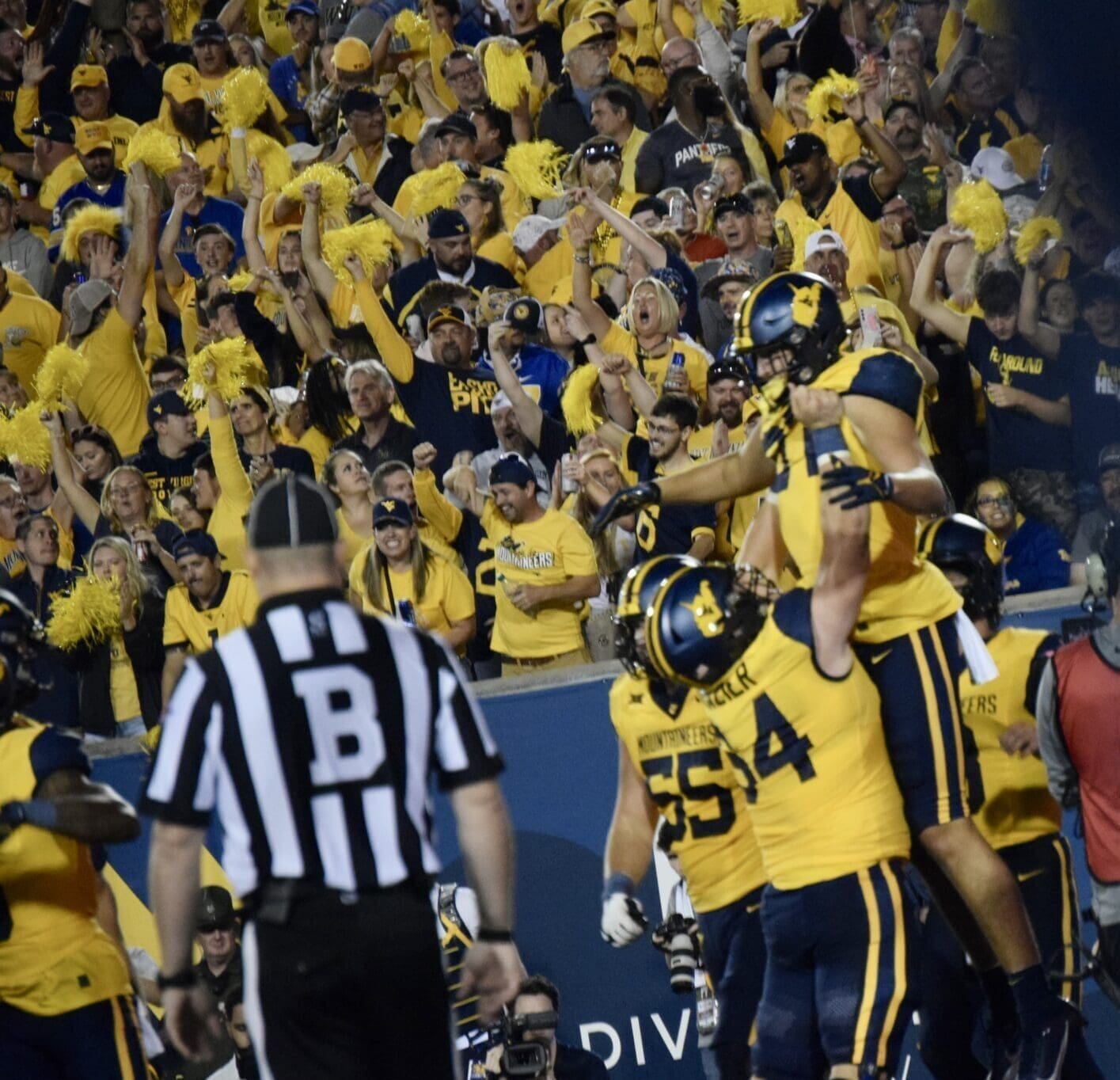 WVU Football TE Kole Taylor TD