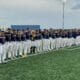 WVU Baseball singing Country Roads and celebrating win