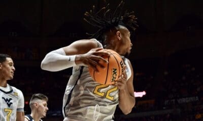 WVU Basketball Josiah Harris St. John's