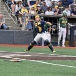 WVU Baseball catcher Logan Sauve