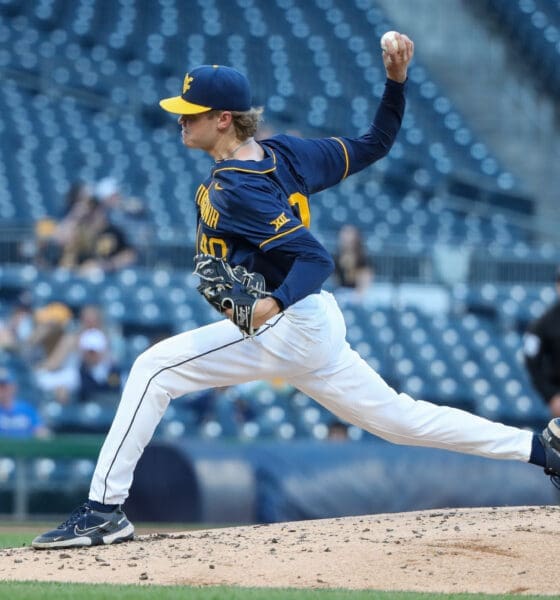 WVU Baseball pitcher Carson Estridge
