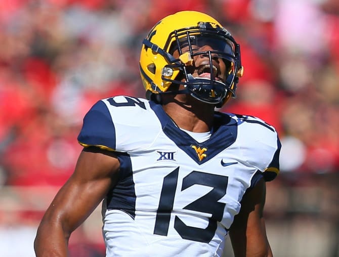Rasul Douglas with WVU