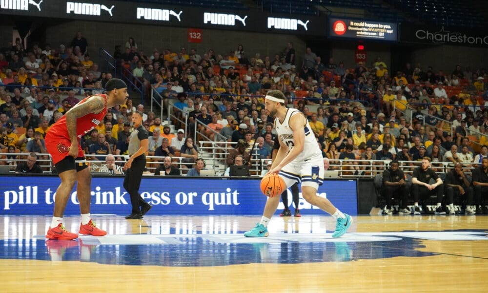 Brest Virginia guard Jarrod West in TBT